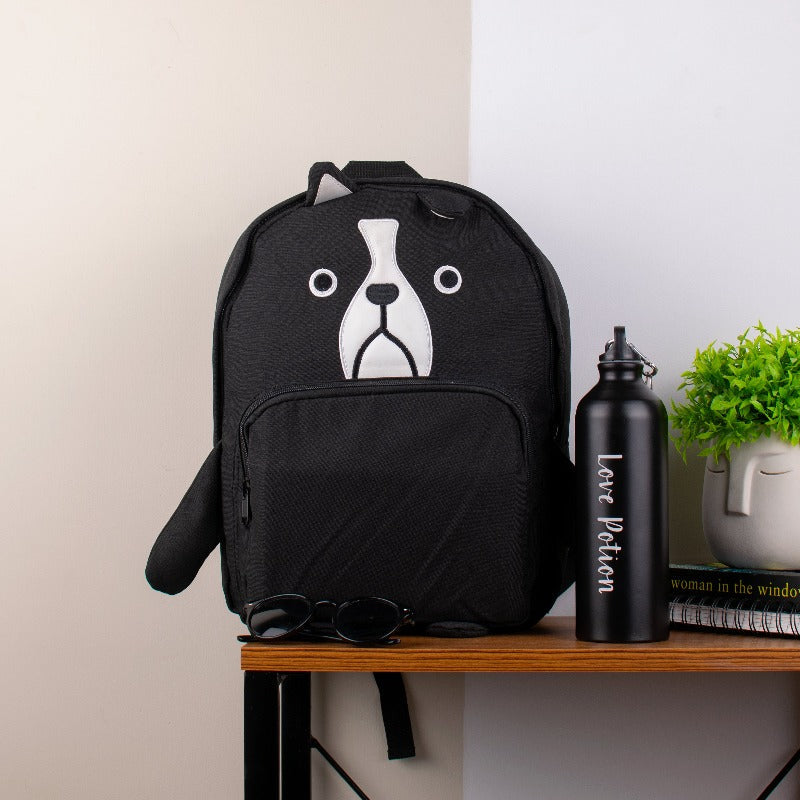Black Bear With Me Laptop Bag Backpacks ERL   