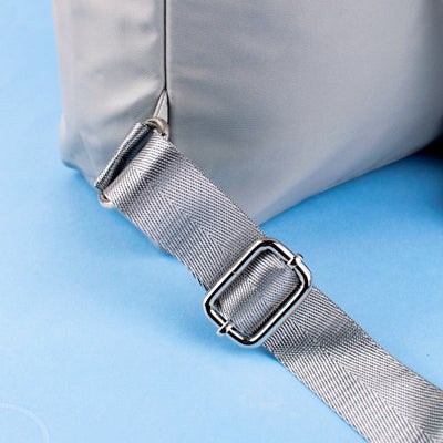 Shimmer Silver Minimalist Backpack Backpacks ERL   
