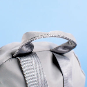 Shimmer Silver Minimalist Backpack Backpacks ERL   