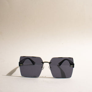 Glam Over Subtle Black Sunglass Eyewear The June Shop   