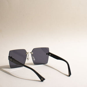 Glam Over Subtle Black Sunglass Eyewear The June Shop   
