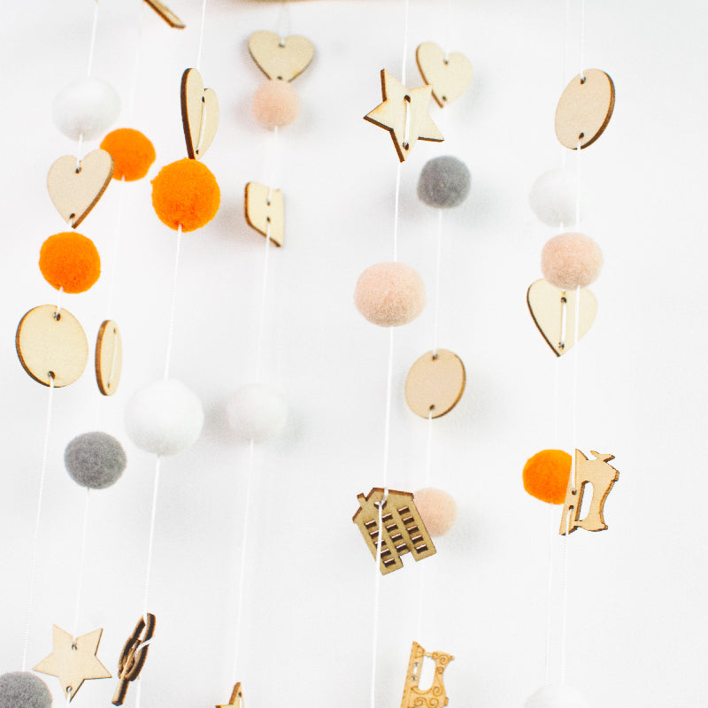 Rain Of Love Baby Mobile Macrame June Trading   