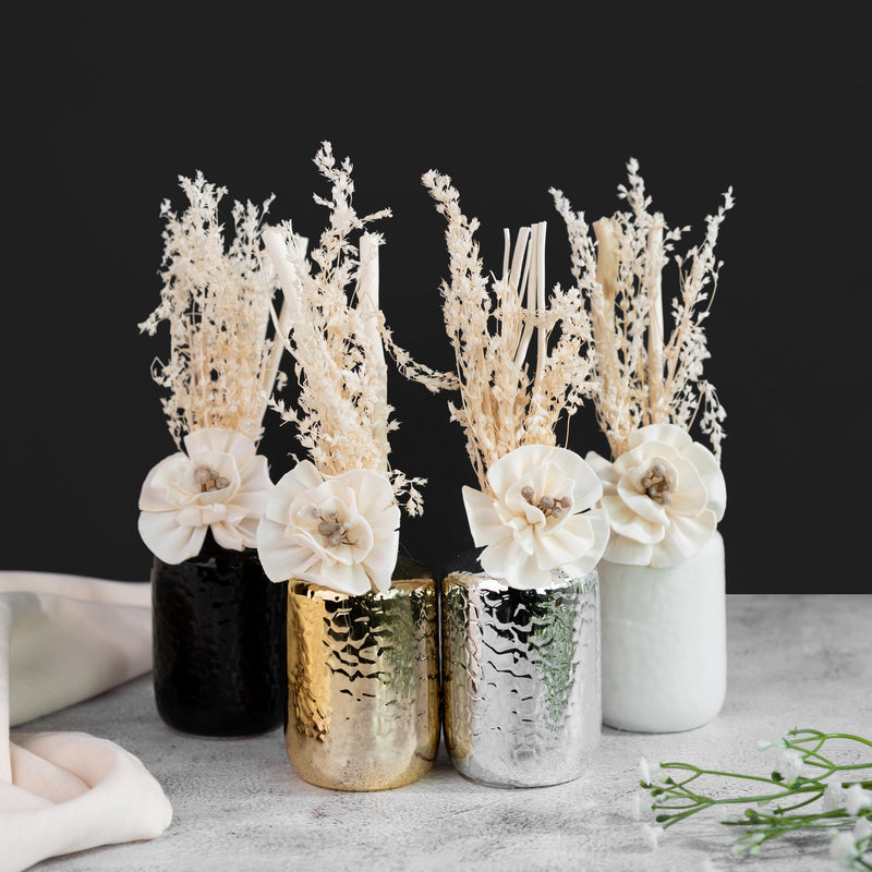 Sterling Vase Pampas Reed Diffuser Aroma Diffusers June Trading   