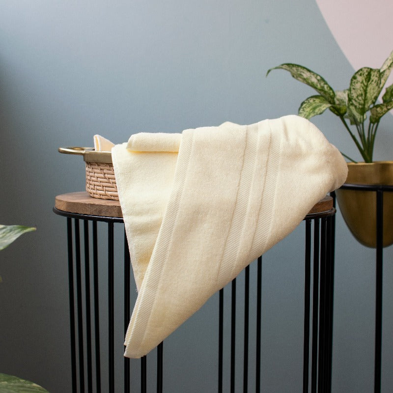 Light Lime Microfiber Towel Hand Towels ERL   