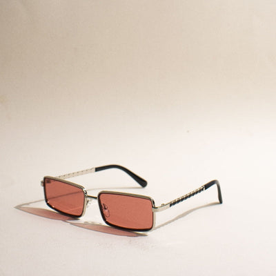 Fashionably Late Coral Pink Sunglass Eyewear The June Shop   