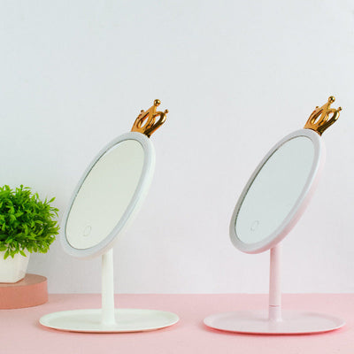 Touch & Glow Ring Light Vanity Mirror with Touch Control LED Mirrors June Trading   