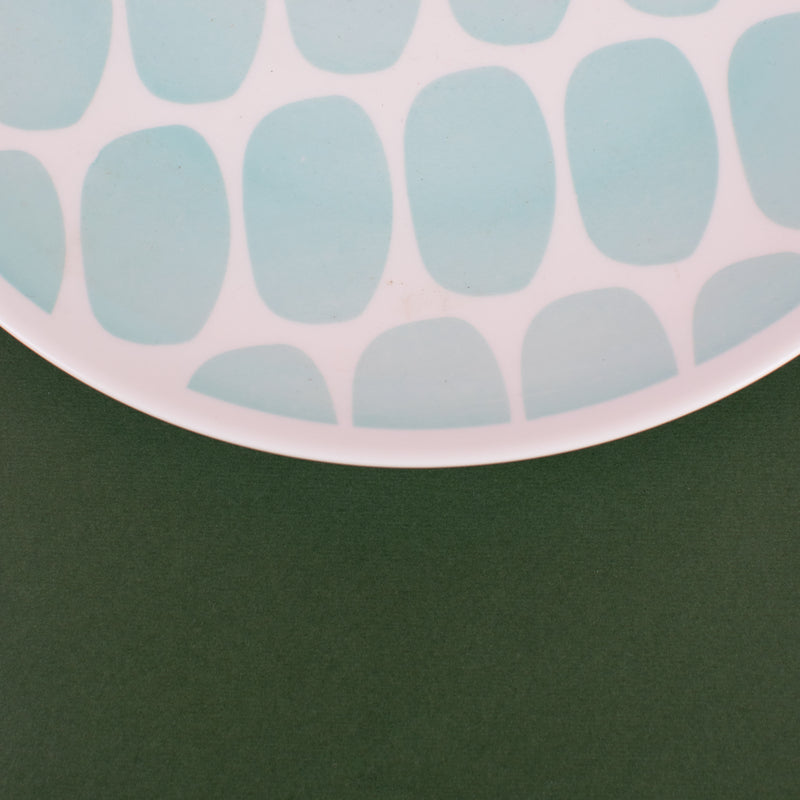 Cadet Blue Assorted Ovals Dinner Plate (10 Inches) Dinner Plates June Trading   