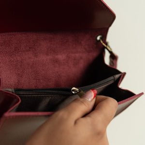 Vintage Leather Sling Clutch Women Sling Bag ERL   