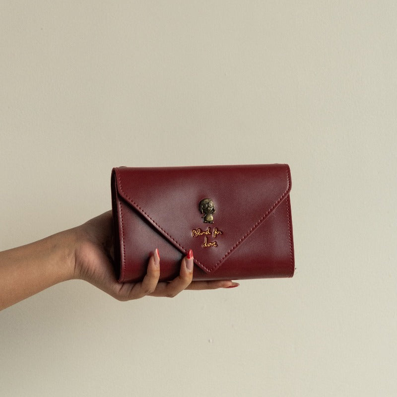 Vintage Leather Sling Clutch Women Sling Bag ERL   