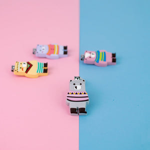 Teddy Little Nail Cutter Nail Cutter June Trading Flint Grey  