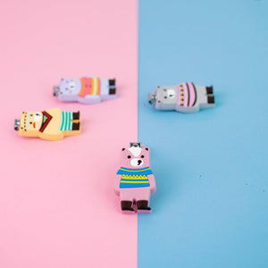 Teddy Little Nail Cutter Nail Cutter June Trading Taffy Pink  