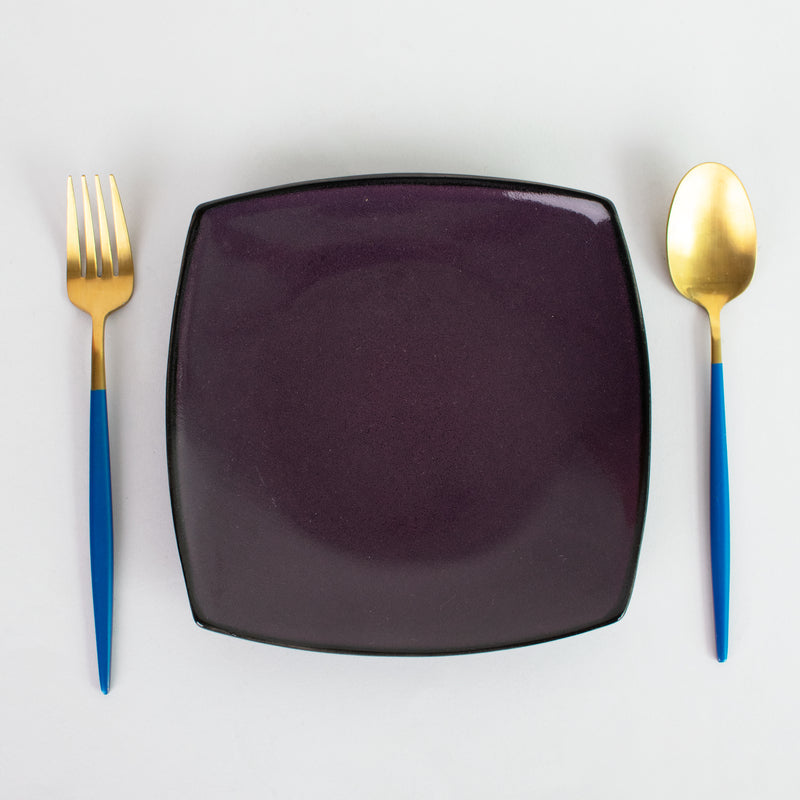 Berry Purple Glossy Starter Plate (7 Inches)