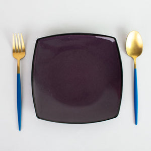 Berry Purple Glossy Starter Plate (7 Inches) Starter Plates June Trading   