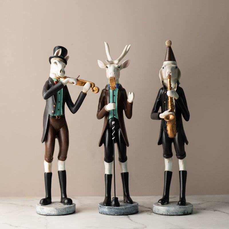The Gala Band Home Décor Figurines (Set of 3) Artifacts June Trading   