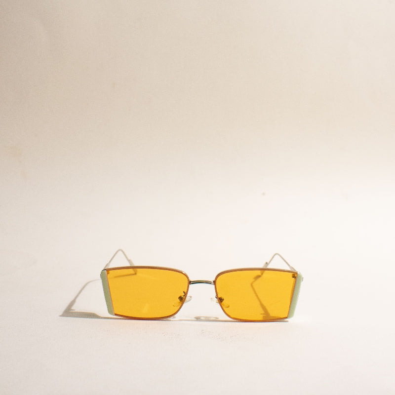 Haute Style Honey Yellow Sunglass Eyewear June Trading   