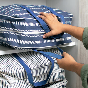 Aztec Pattern Blanket Cover Bag Tote Bag June Trading   