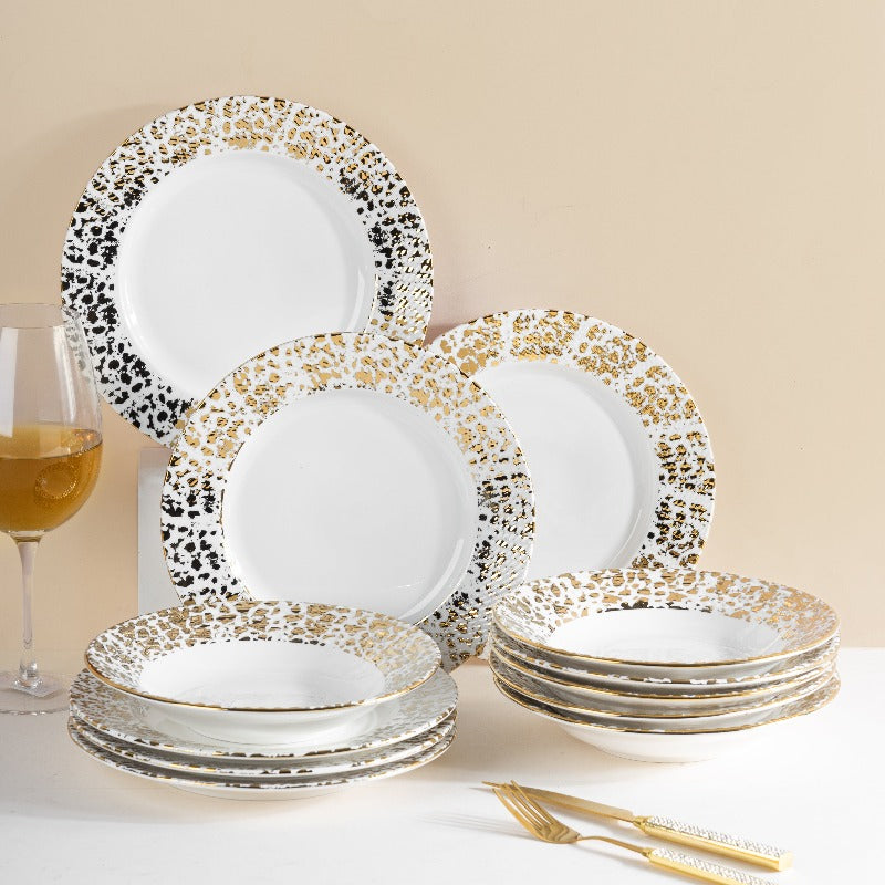 Aurulent Dinnerware Set