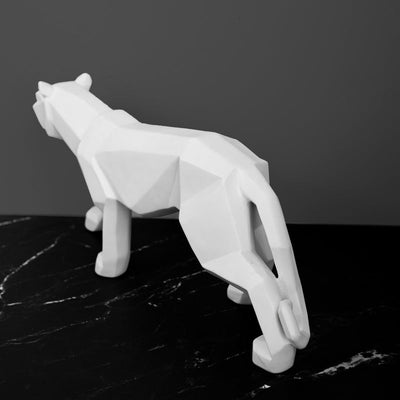 Serene Geometric Puma Figurine Artifacts June Trading   