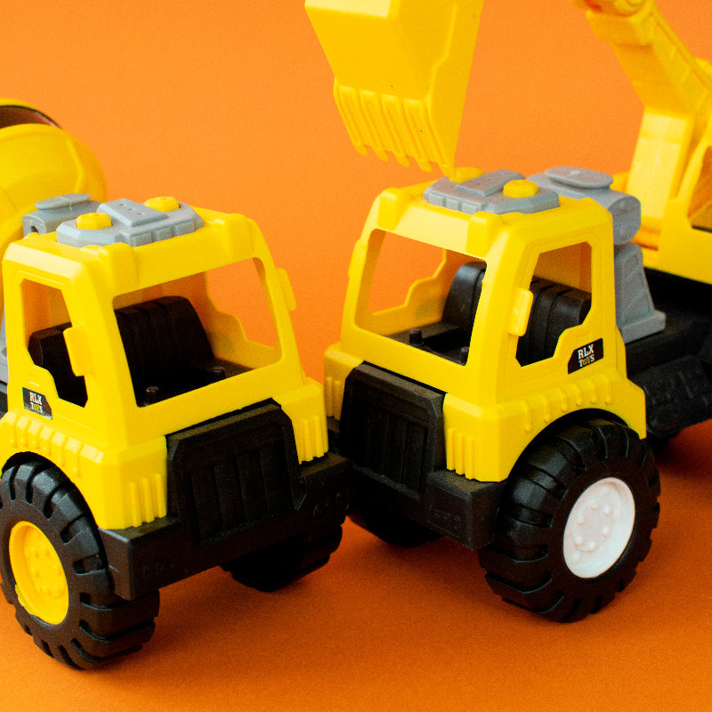 Fun Construction Trucks Toy Baby Toys ERL   