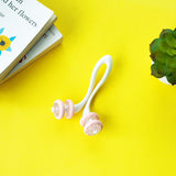 Soft-Hued V-Shaped Body Roller & Massager Body Massagers ERL Baby Pink  