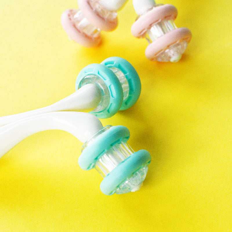 Soft-Hued V-Shaped Body Roller & Massager Body Massagers ERL   