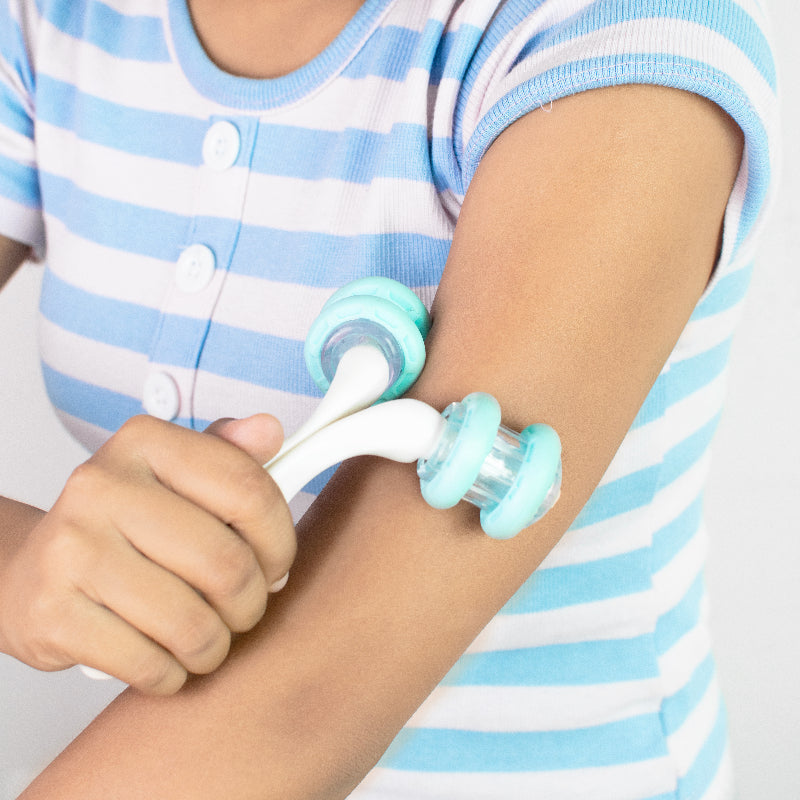 Soft-Hued V-Shaped Body Roller & Massager Body Massagers ERL   