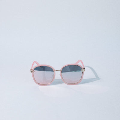 Candyfloss Pink Mirror Sunglass Eyewear ERL   