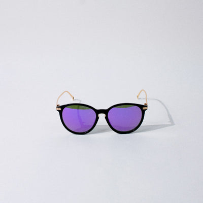 Chic & Classy Purple Mirror Sunglass Eyewear ERL   