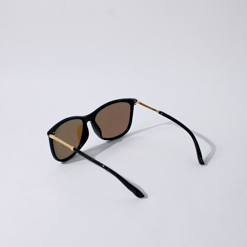 Voguish Aqua Tones Mirror Sunglass