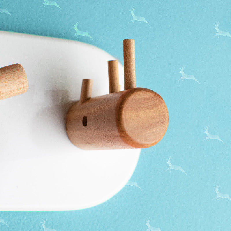 Wooden Playful Hook Organizer