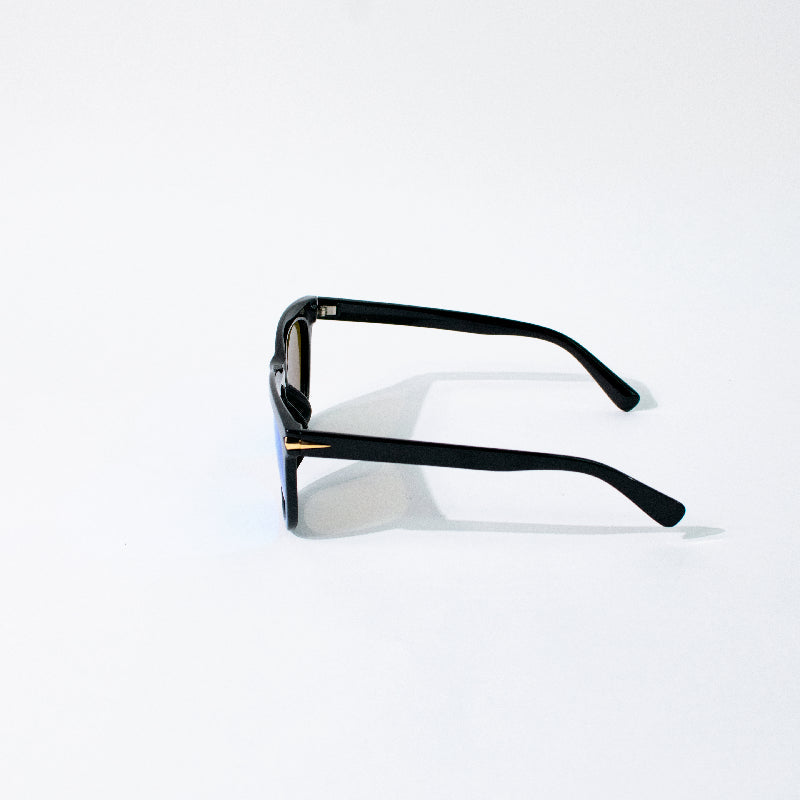 Seas The Day Aqua Mirror Sunglass Eyewear ERL   