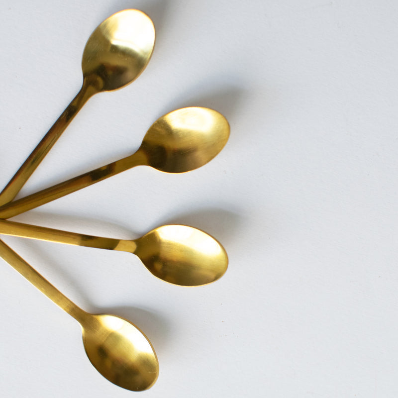 Festive Cookie Dessert Spoon Set of 4 Cutlery June Trading   