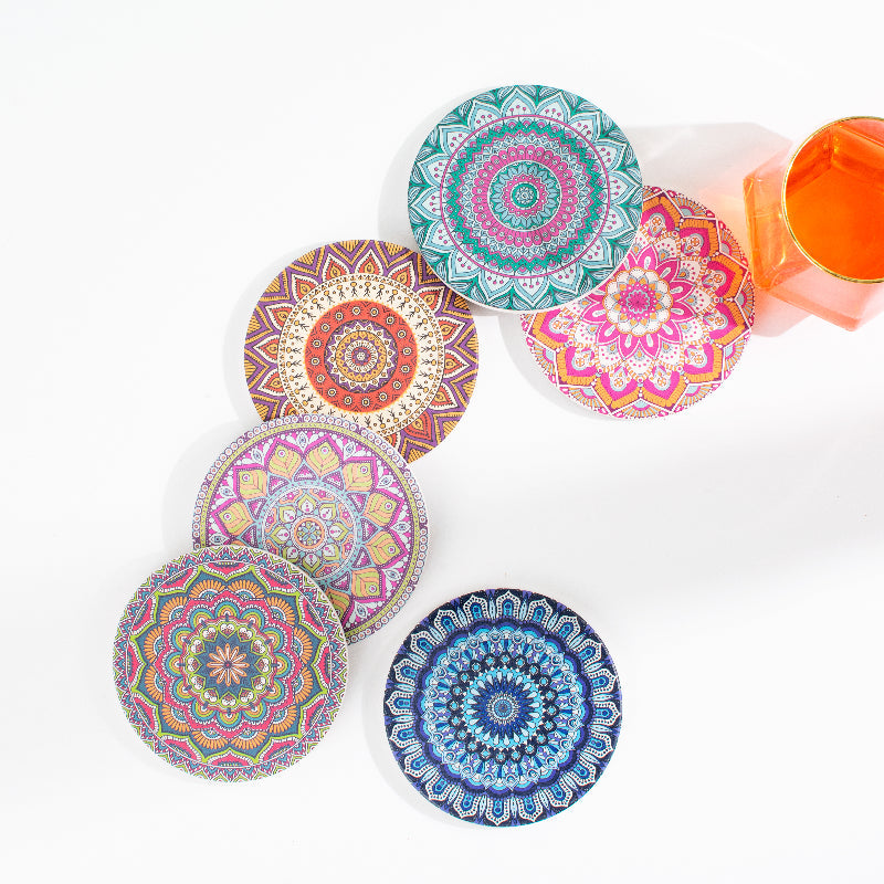 Traditional (Set Of 6) - Ceramic Coasters