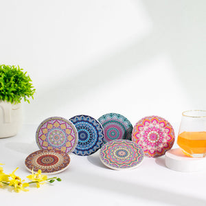 Traditional (Set Of 6) - Ceramic Coasters Coasters June Trading   