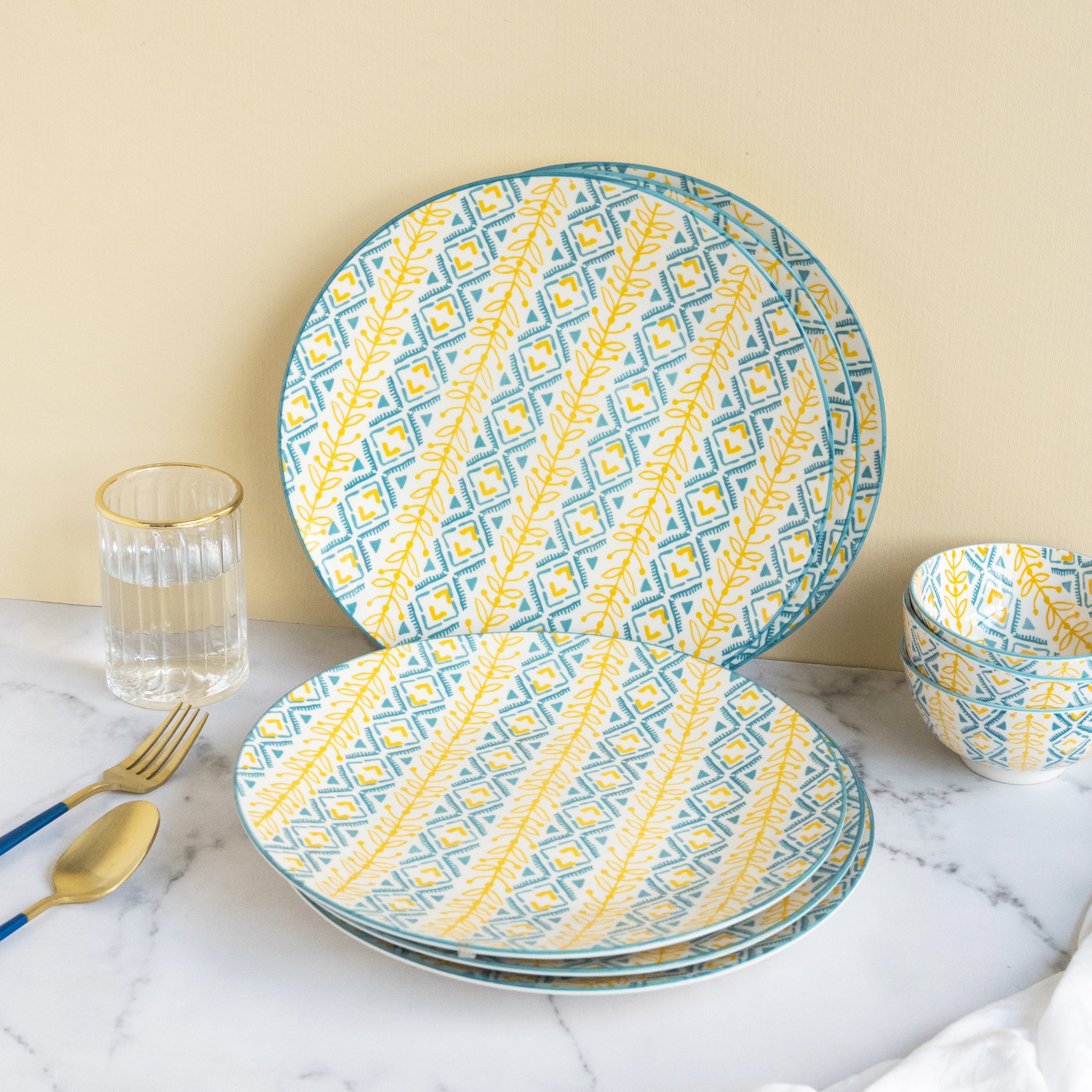 Colorful Designer Moroccan Dinner Plate Dinner Plates June Trading Set Of 6  