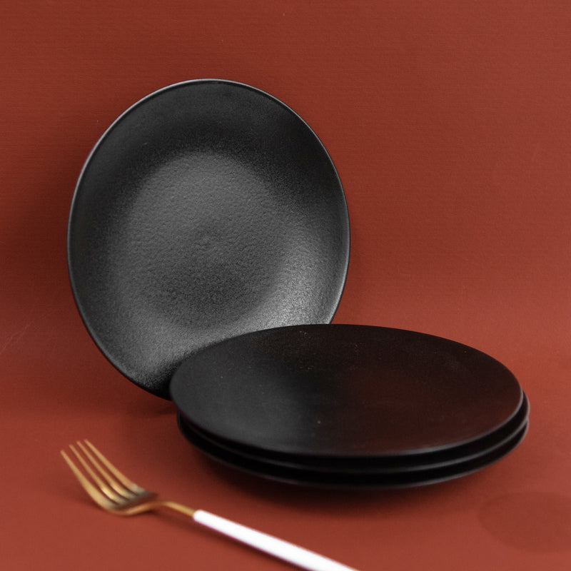 Rustic Style Bold Matte Finish Dinner Plate – The June Shop