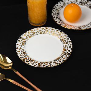 Aurulent Patch Design 18 Pieces Dinnerware Dinner Sets June Trading   