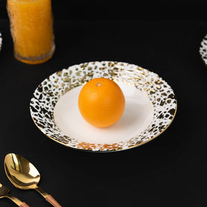 Aurulent Patch Design 18 Pieces Dinnerware Dinner Sets June Trading   