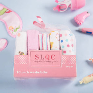 Baby Pink Napkin 10pcs Set Kids Napkin June Trading   