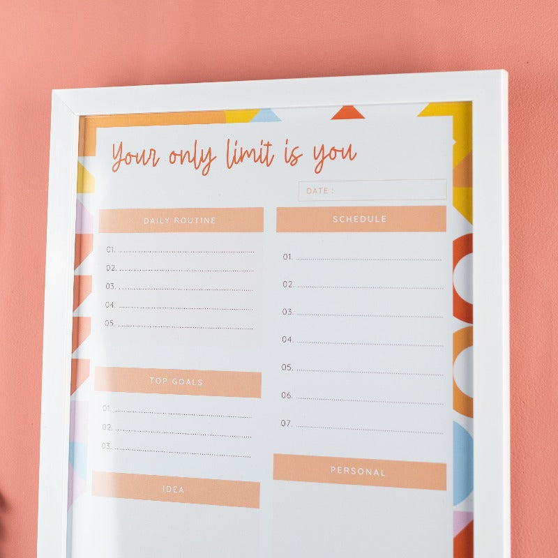 Your Only Limit Is You - Re-writable Planner Re-writable Planners June Trading   