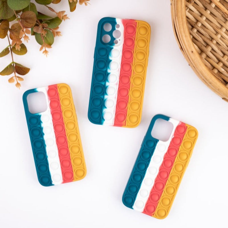 Apple iPhone Autumn Pop It Premium Soft Silicone Protective Case Mobile Phone Cases June Trading   