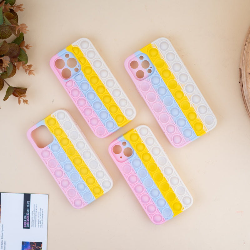 Apple iPhone Joyful Pop It Premium Soft Silicone Case Mobile Phone Cases June Trading   