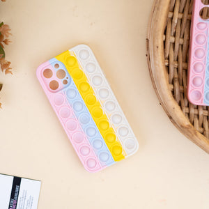 Apple iPhone Joyful Pop It Premium Soft Silicone Case Mobile Phone Cases June Trading iPhone 12 Pro Max  