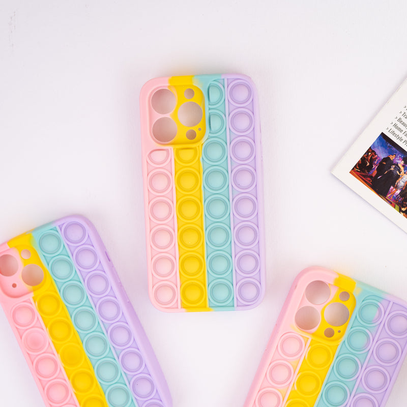 Apple iPhone Playful Pop It Premium Soft Silicone Case Mobile Phone Cases June Trading   