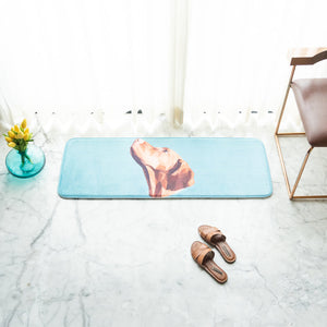 Geometric Dog Soft Feel Long Mat Runner Long Mats June Trading   