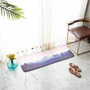 Arctic Mountains Soft Feel Long Mat Runner Long Mats June Trading   