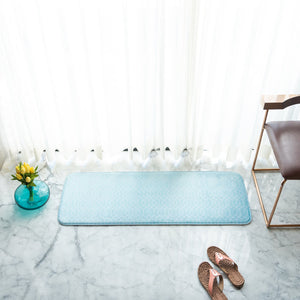 Seamless Geometric Print Soft Feel Long Mat Runner Long Mats June Trading   