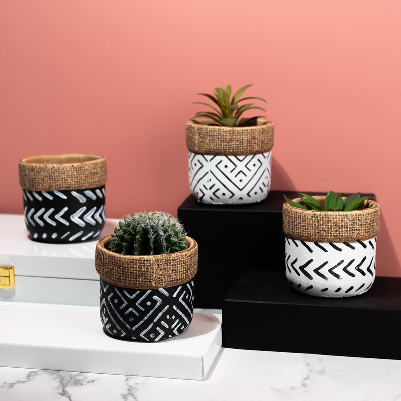 Chic Artsy Handcrafted Planter Planters June Trading   