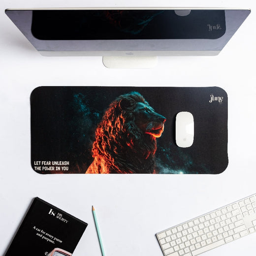 Fear Nothing Versatile Desk Mat