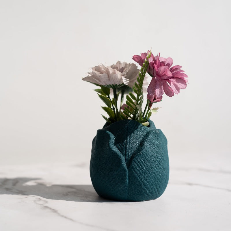 Lotus Bud Ceramic Vase Vases June Trading   